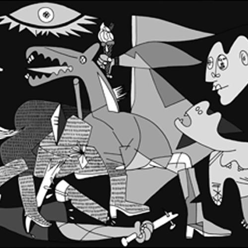 Guernica by Pablo Picachu